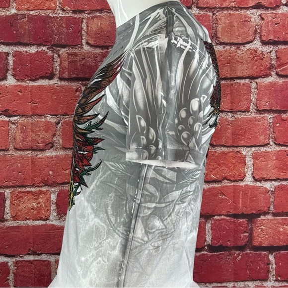 Affliction Black Label Men's Short Sleeve Graphic T-shirt - Size: Small-NWT - Picture 6 of 14